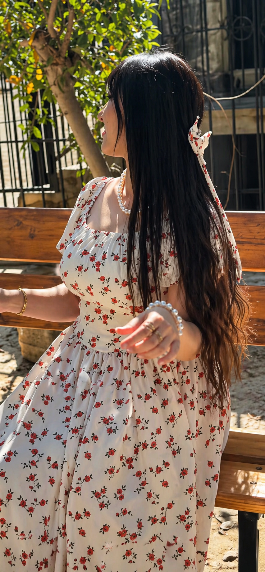 فستان الزهرة 🌸